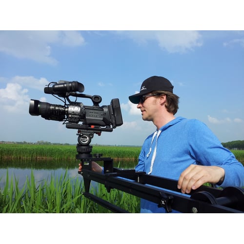 Camera op crane