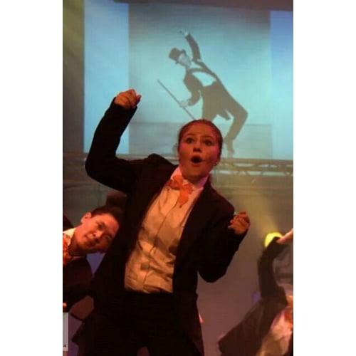 Tijdens optreden Fred Astaire (Jazz)