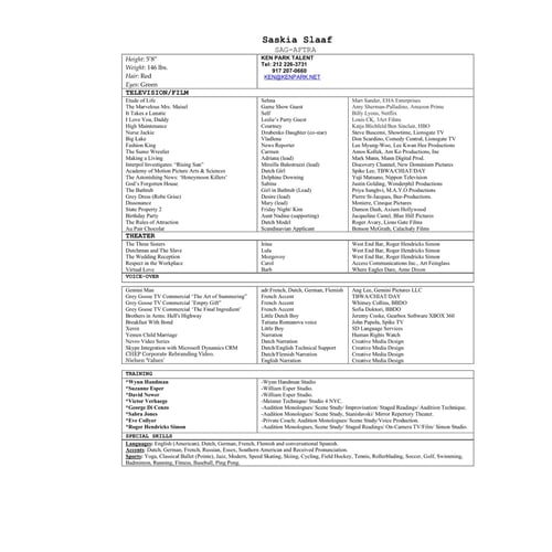 CV