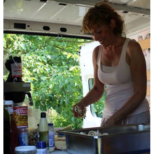 Koken in de bus
