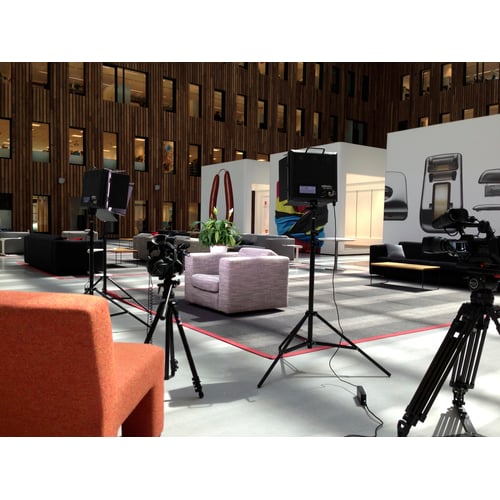 Opnames promo video E-learning Hema