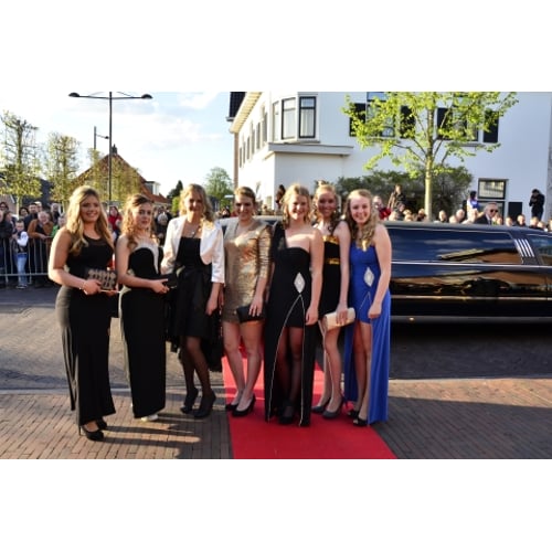 A formal ball - Lincoln TC limousine