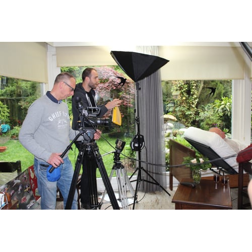 Camerawerk bij speelfilm "Lachen naar het Vogeltje"