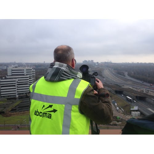 on top of MEXX gebouw