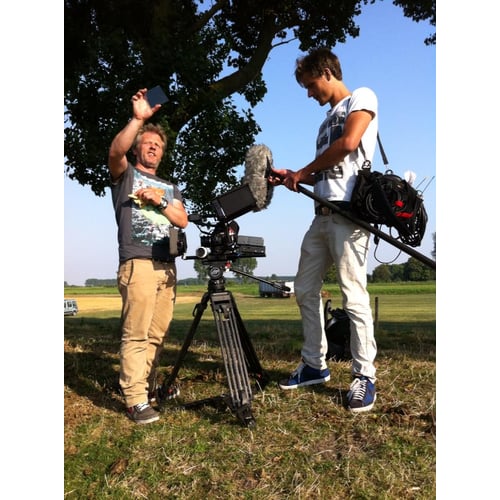 Boom Operator Raoul Popma