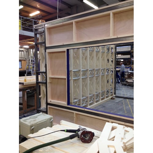 Decorbouw voor Noord Nederlands Toneel 'Borgen'