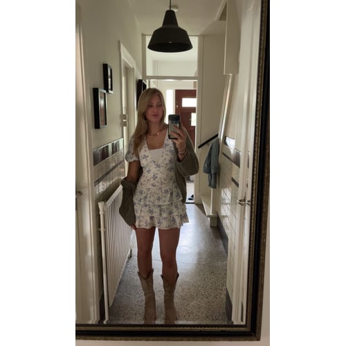 Full body in dress 