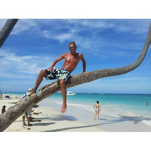 Foto strand domicaans republiek 