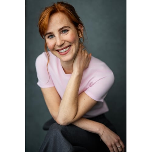 Hair Up - Smiling