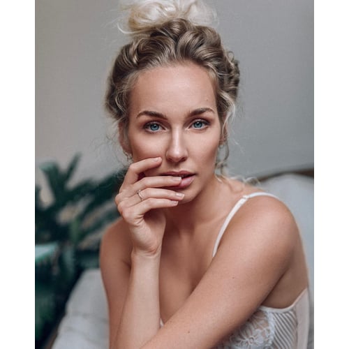 Naturel messy bun 