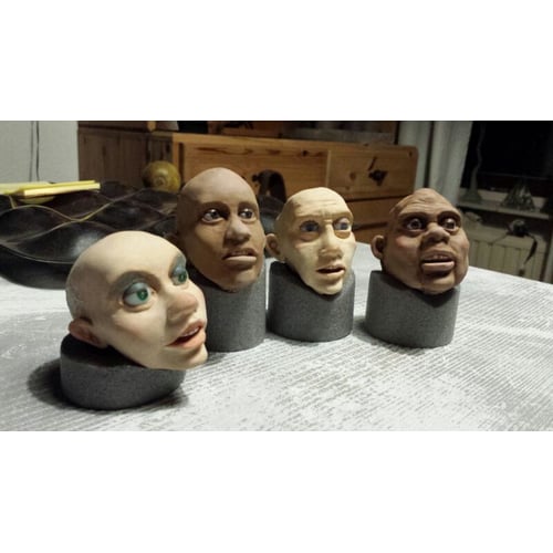puppet heads