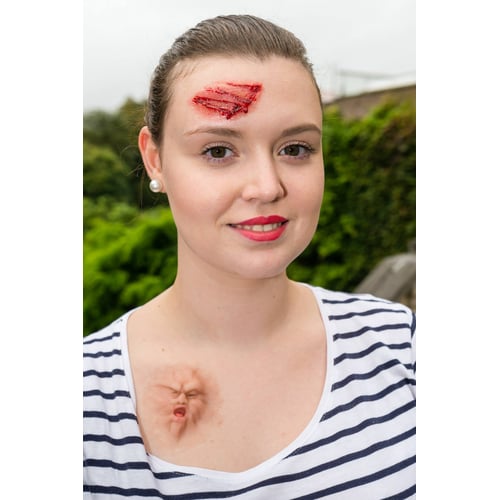 head wound and monster