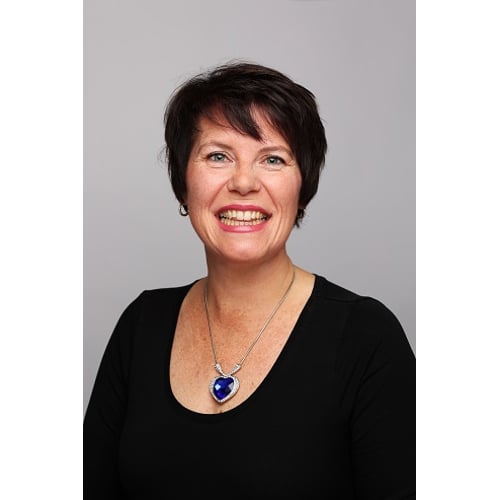 portret lachend