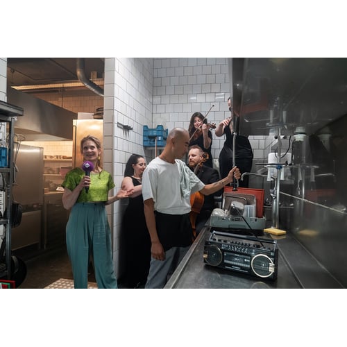 Set fotografie voor NPO.