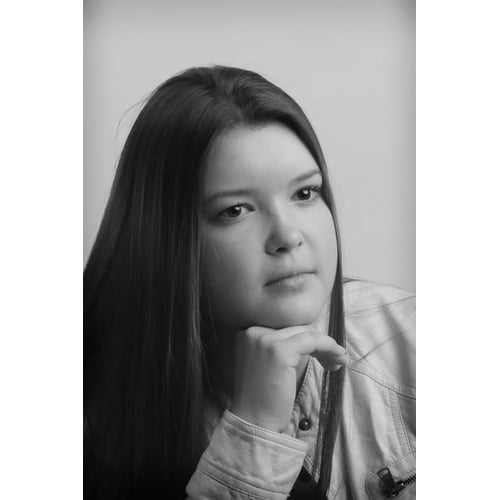 zwart/wit foto