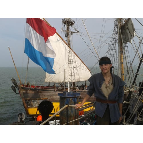 Als zeeman op set Michiel de Ruyter
