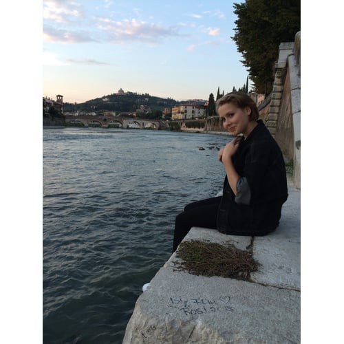 Meest recente foto van mijn hoofd in Italie :)