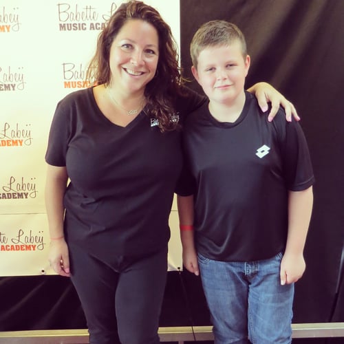 Robin met Babette Labeij