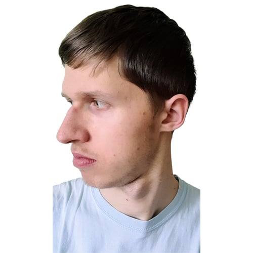 Photo of the left side of the face - Damian Kita