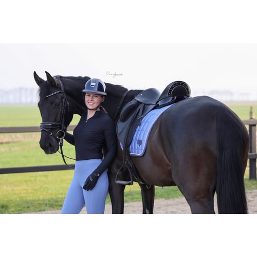 Equestrian fashion model 