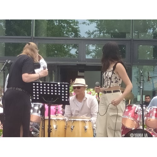 Optreden percussie