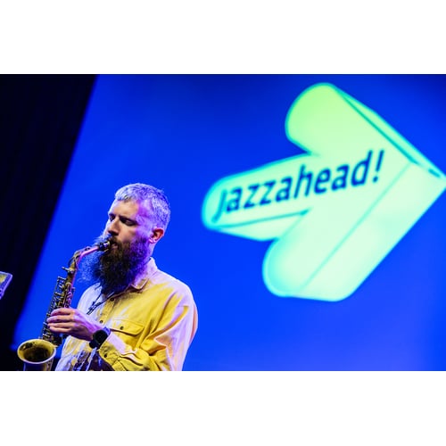 Sam Newbould op Jazzahead Bremen