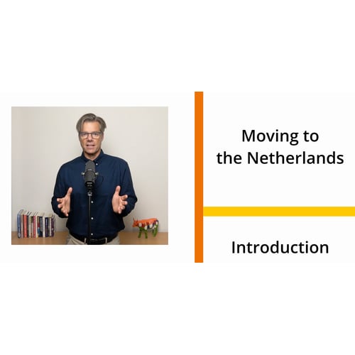 Michel tijdens online training voor expats