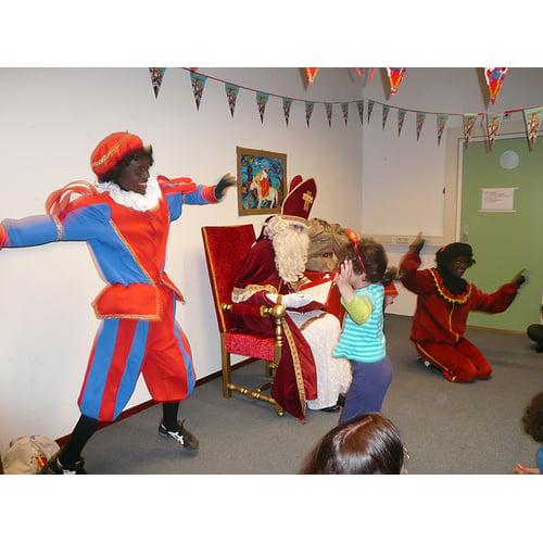 Universiteit Utrecht dec 2009, Zwarte Piet