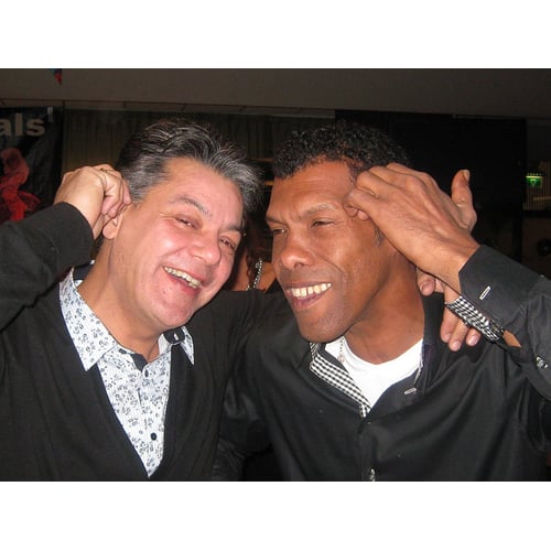 With my best vriend Delano Stenhuis