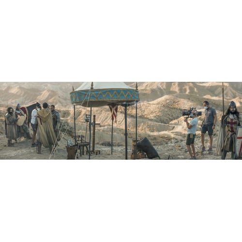 Filming 'Jerusalem: City of faith and Fury' in Andalusia, Spain