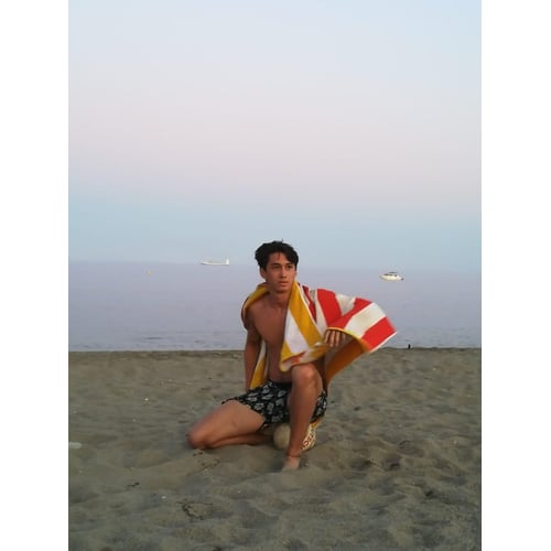 the beach