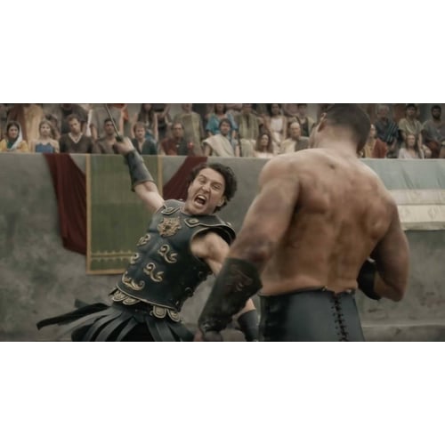 Commodus fights in the Coliseum