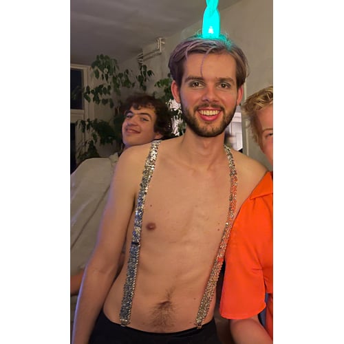 Eenhoorn op Halloween