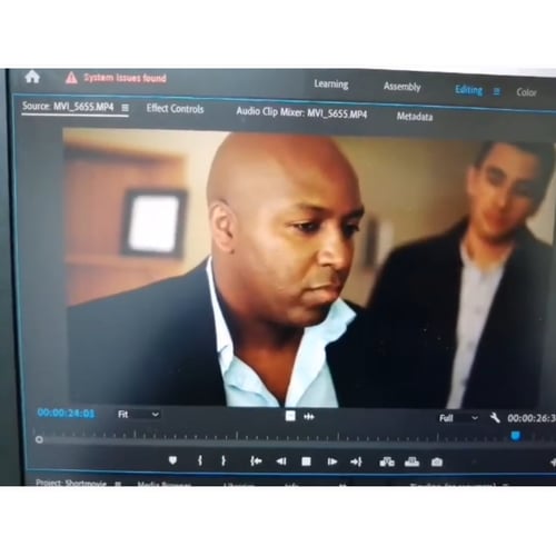 Behind the scenes