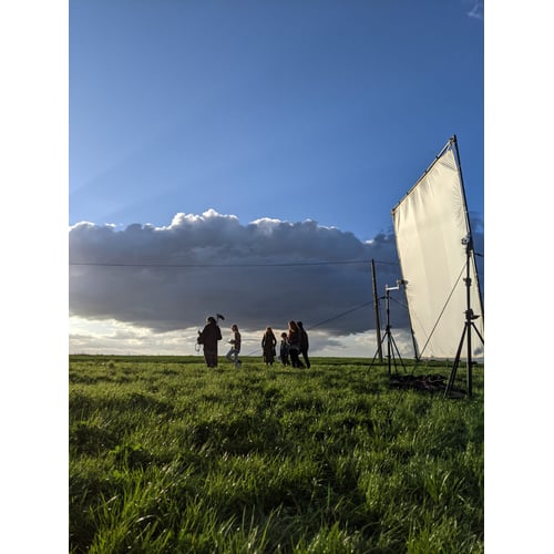 On set