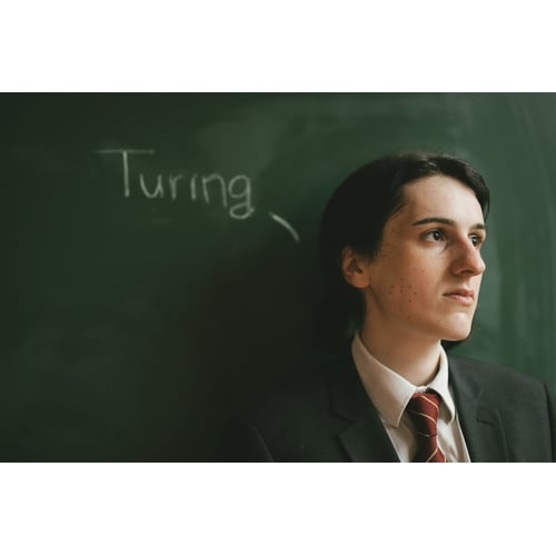 As Alan Turing - Breaking the Code