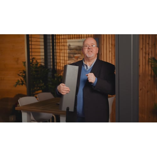 Presentator Rene Kogelman Productvideo Lamella sceenshot 1