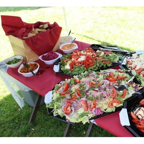 Lunch met salades