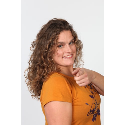 Fotoshoot met make up driekwart cu