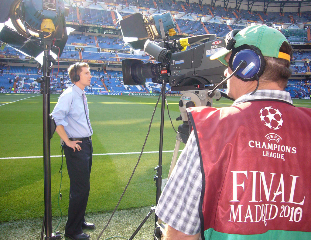 Fox Sports at Champion's League Final 2010