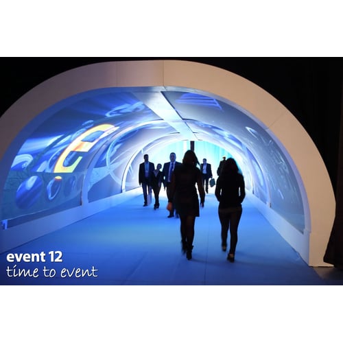 Animatie in Toegangstunnel Event12