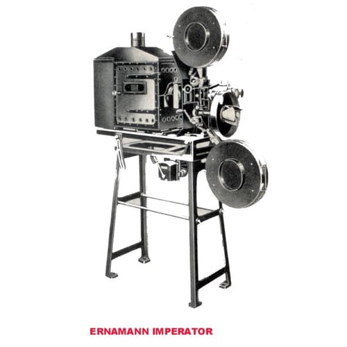 antieke filmprojector