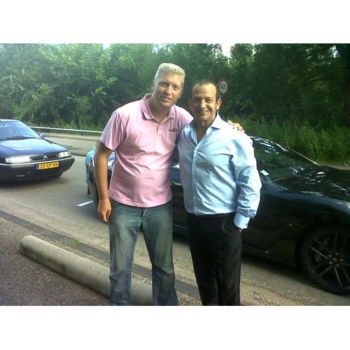 Erwin samen met Najib Amhali