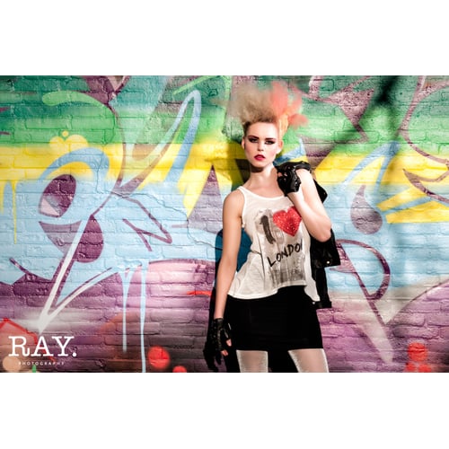Styling fashionshoot model Janice