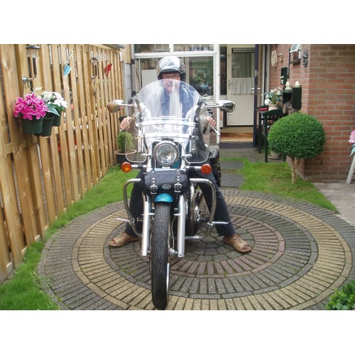 Henk op de motor 3