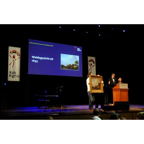 Corporate event HD projection