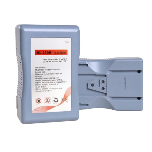 V-mount batterij 230W