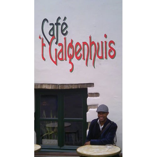 sitting at a bar in Gent
