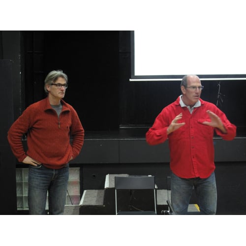 John Appel en Pieter van Huystee