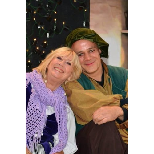 Met Willeke Alberti in ' Spiegelbeeld '